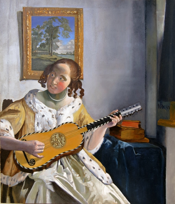 vermeer guitar player